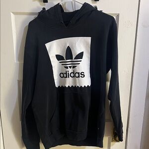 Adidas Hoodie Black Size LG